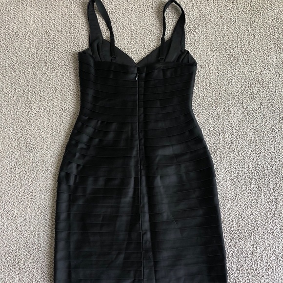 Black Bandage Cocktail Dress - Picture 5 of 5